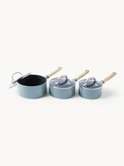 New GreenPan Set de casseroles avec revêtement antiadhésif Mayflower, 3 élém.