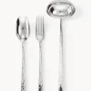 Online sambonet Set de couverts de service en acier inoxydable poli brillant Sculpt, 3 élém.