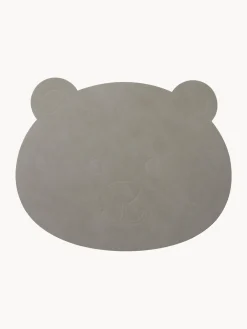 Discount LIND DNA Set de table en cuir Bear Grège