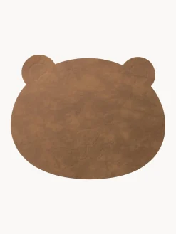 Fashion LIND DNA Set de table en cuir Bear Brun