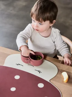 Online Oyoy Living Design Set de table Mushroom Vieux rose, beige clair
