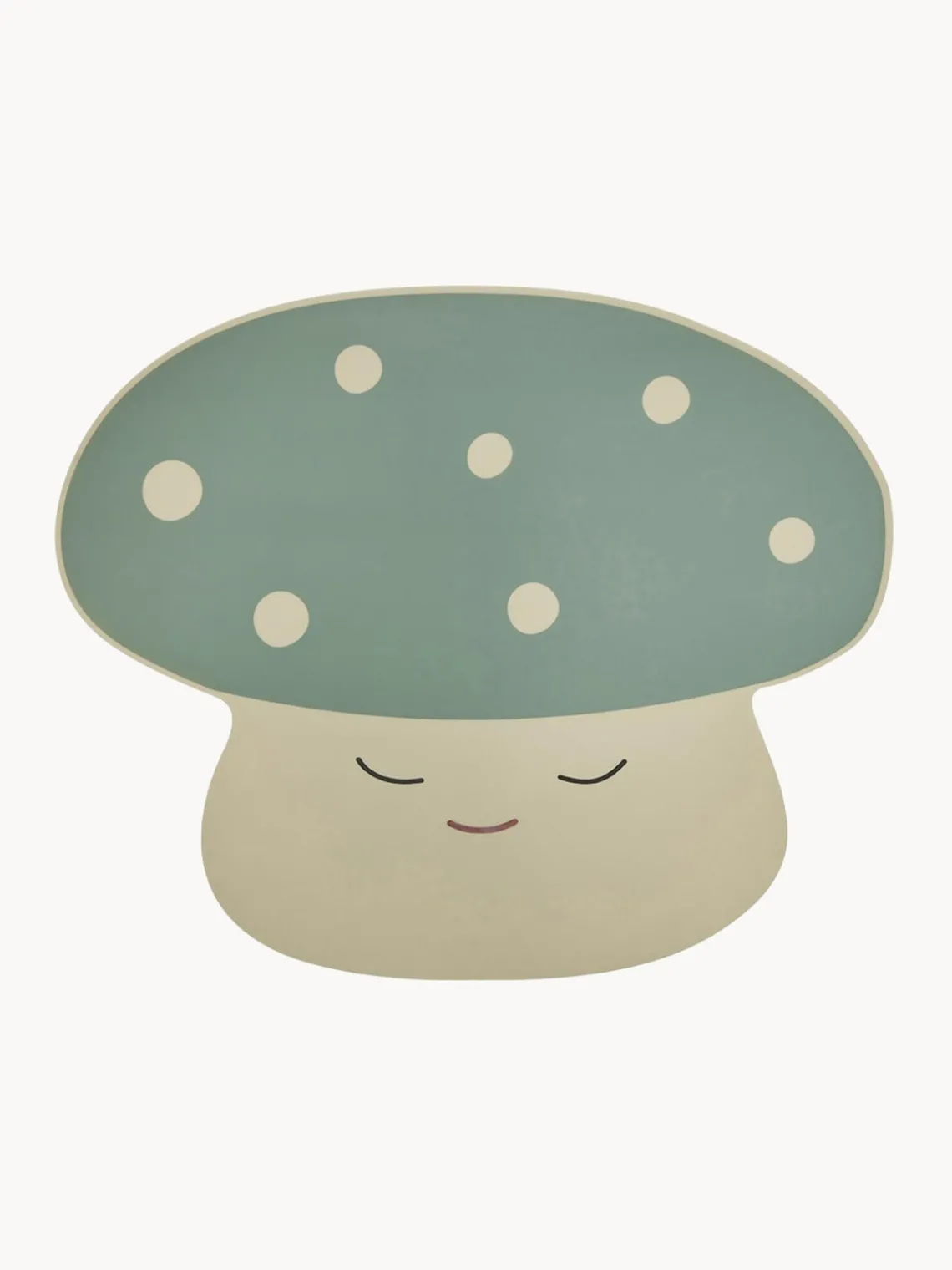 Clearance Oyoy Living Design Set de table Mushroom Vert menthe, beige clair