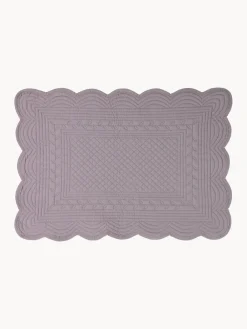 Clearance Cote Table Sets de table Boutis, 2 pièces Lavande