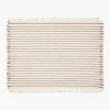 Hot Broste Copenhagen Sets de table en coton avec franges Elouise, 2 pièces