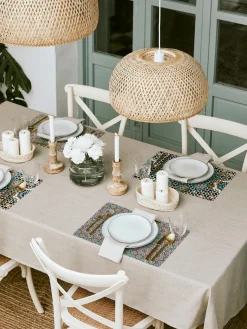 Outlet Villa D'Este Home Tivoli Sets de table Marrakech Doubleface, 6 élém.