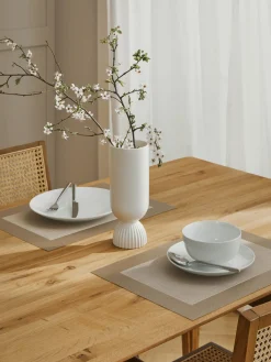 New ASA Selection Sets de table plastique Trefl, 2 pièces Beige clair