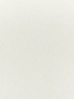 Clearance ASA Selection Sets de table ronds en cuir synthétique Pik, 2 pièces Blanc cassé