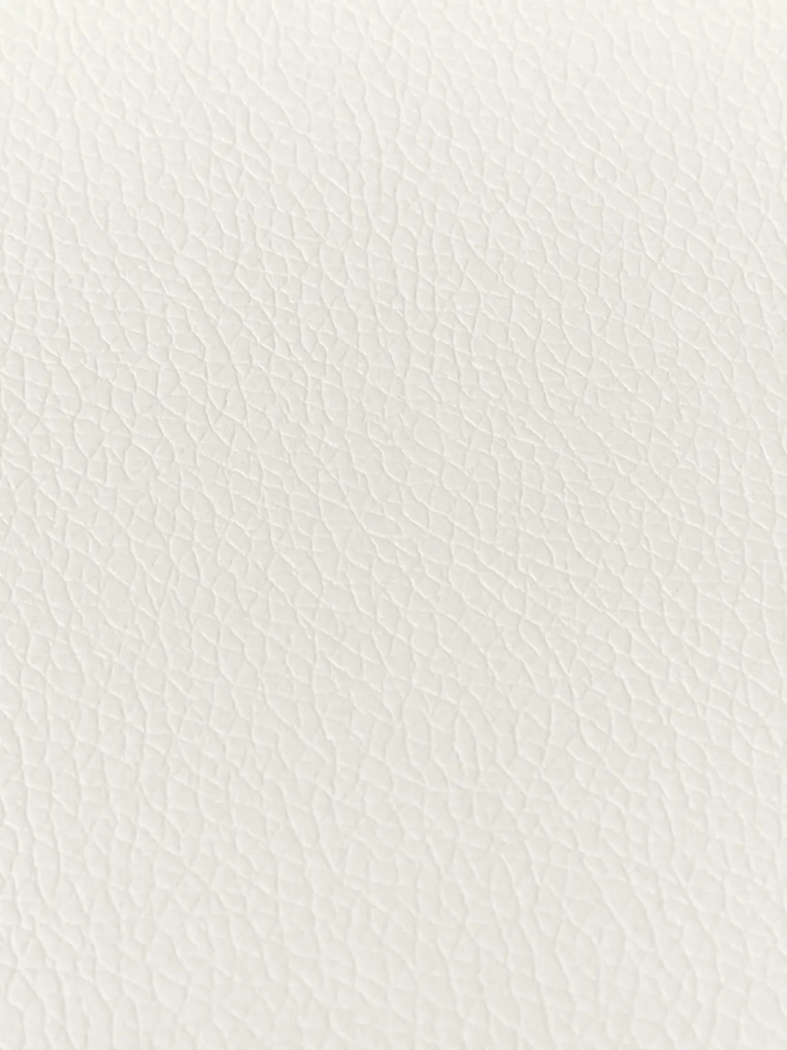 Clearance ASA Selection Sets de table ronds en cuir synthétique Pik, 2 pièces Blanc cassé