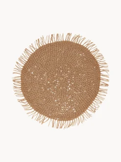 Outlet Cote Table Sets de table ronds en fibres Tressine, 6 pièces