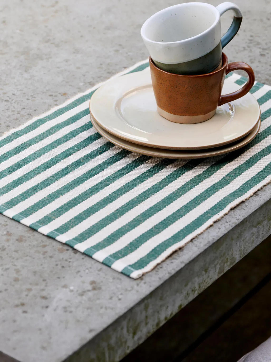 Sale Södahl Sets de table Stiff, 2 pièces Vert
