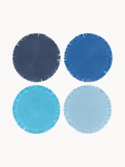 Online Villa D'Este Home Tivoli Sets de table Tovaglietta, 4 élém. Tons turquoise et bleus