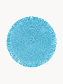Online Villa D'Este Home Tivoli Sets de table Tovaglietta, 4 élém. Tons turquoise et bleus