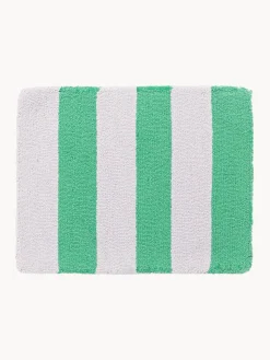 Clearance Jotex Sets de table tuftés à la main Kio Stripe, 4 pièces Vert, blanc