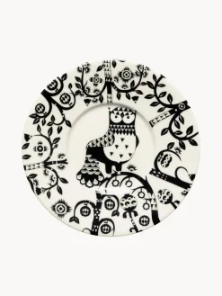 Fashion iittala Sous-tasse en porcelaine Taika Noir, blanc