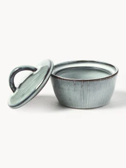Discount Broste Copenhagen Sucrier artisanal Nordic Sea Gris-bleu, chiné
