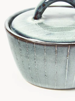 Discount Broste Copenhagen Sucrier artisanal Nordic Sea Gris-bleu, chiné