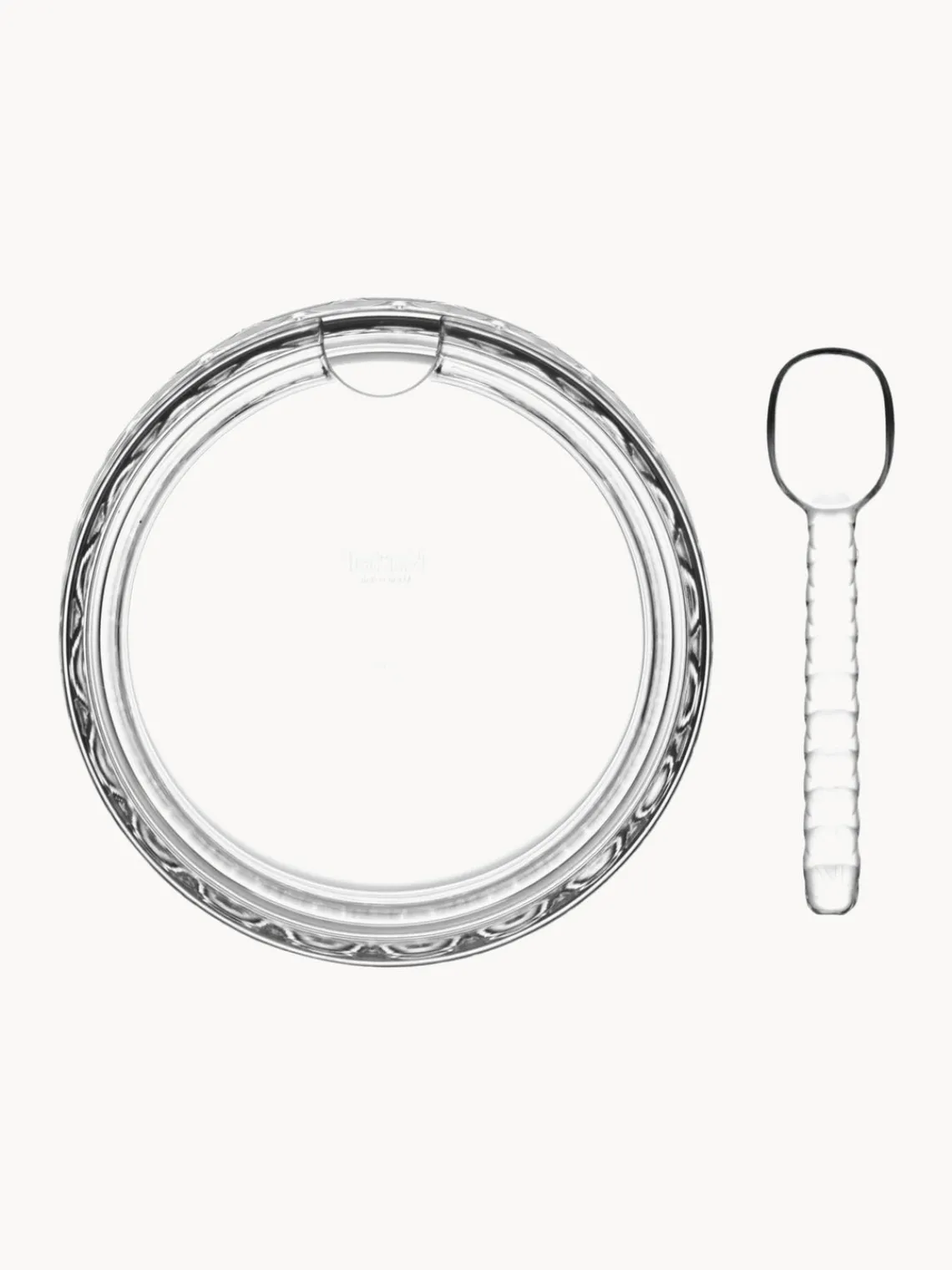 New Kartell Sucrier avec surface texturée Jellies Transparent
