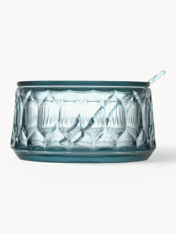Sale Kartell Sucrier avec surface texturée Jellies Bleu ciel