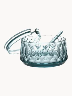 Sale Kartell Sucrier avec surface texturée Jellies Bleu ciel
