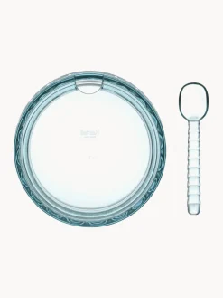 Sale Kartell Sucrier avec surface texturée Jellies Bleu ciel