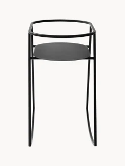 New Metallbude Support de berceau artisanal Korsina Noir