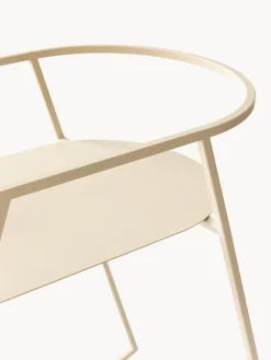 Hot Metallbude Support de berceau artisanal Korsina Beige clair