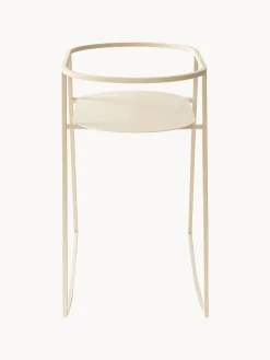 Hot Metallbude Support de berceau artisanal Korsina Beige clair