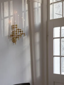 Online STOFF Nagel Support mural pour bougeoir Laiton, haute brillance