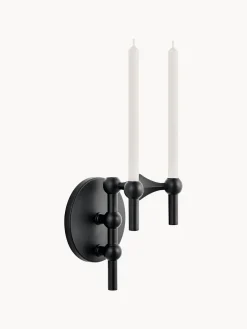 Sale STOFF Nagel Support mural pour bougeoir Noir, mat