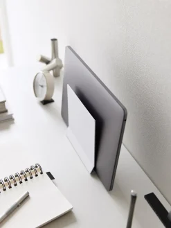 Outlet Yamazaki Support pour ordinateur portable en métal Tower Blanc, mat