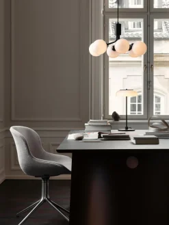 Online Nuura Suspension à boule de verre Apiales Noir, blanc