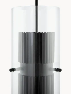 Best Maytoni Suspension Dynamics Transparent, noir, acier inoxydable