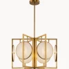 Outlet Maytoni Suspension en marbre et métal Marmo