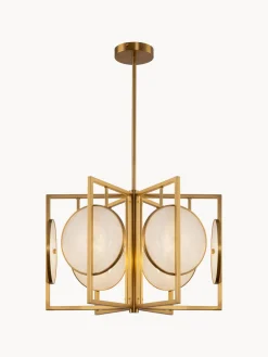 Outlet Maytoni Suspension en marbre et métal Marmo