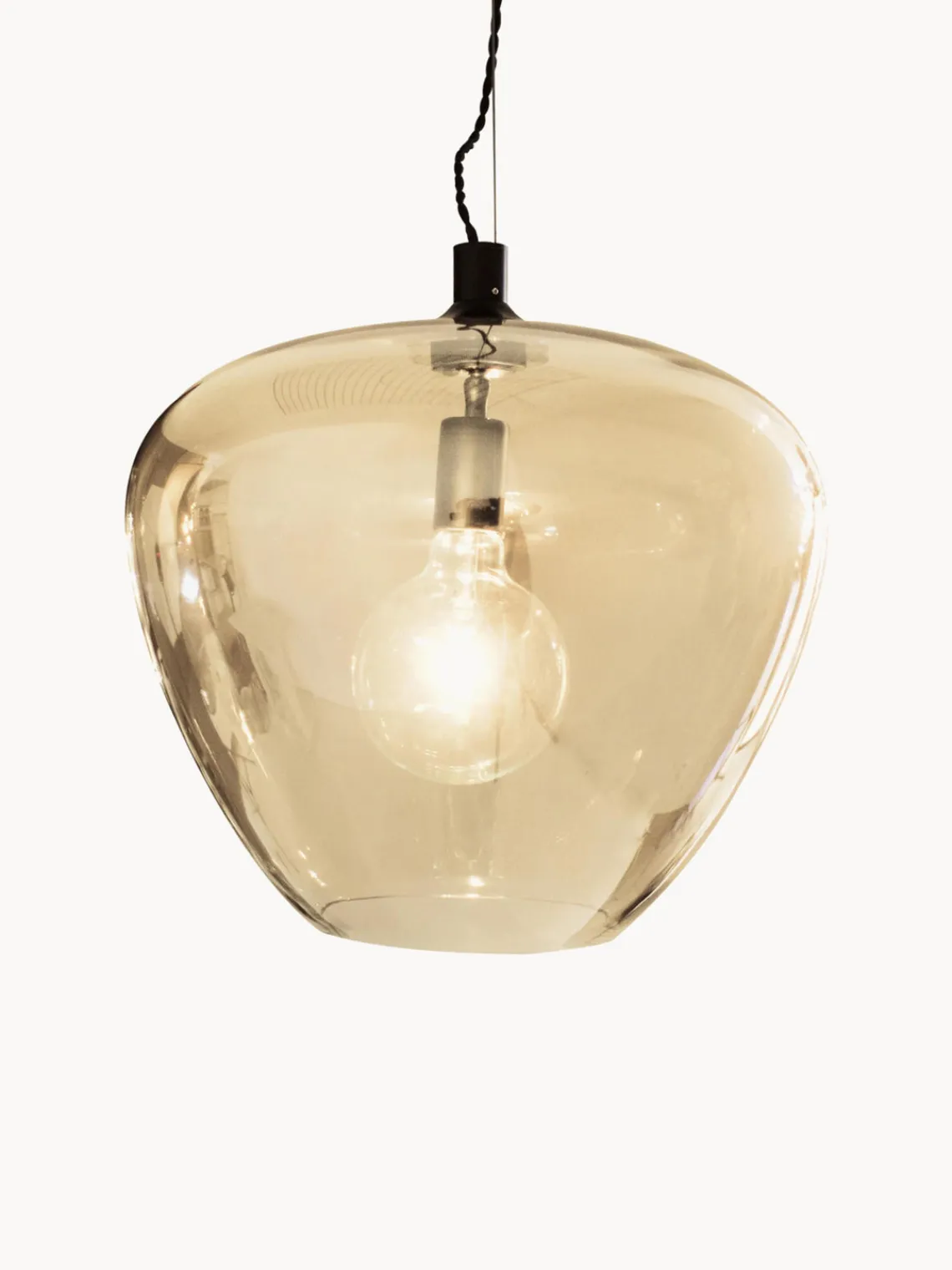 Outlet By Rydens Suspension en verre teinté Bellissimo