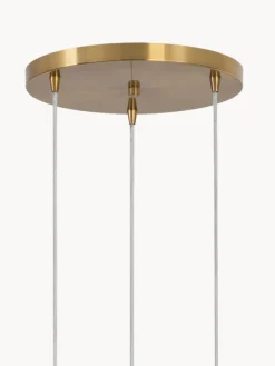 Clearance Nova Luce Suspension grappe en verre dépoli Vario