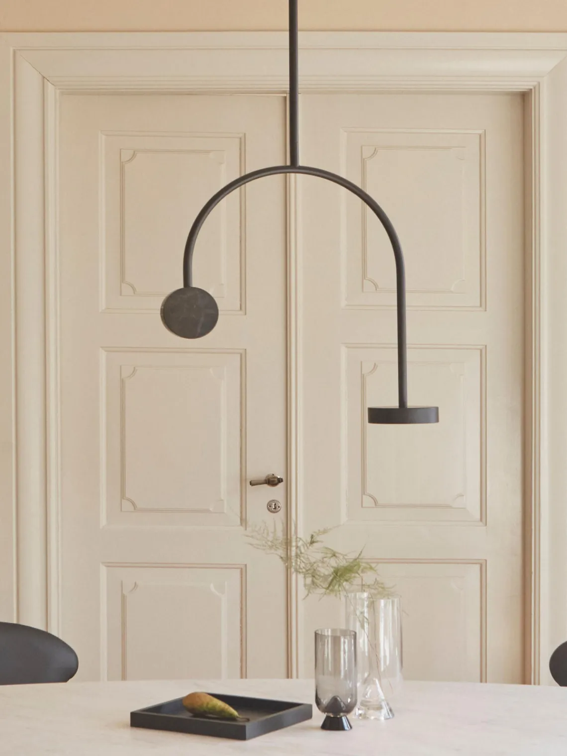 Outlet AYTM Suspension LED en marbre Grasil