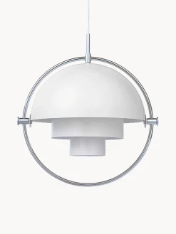 Sale GUBI Suspension Multi-Lite Blanc, chrome