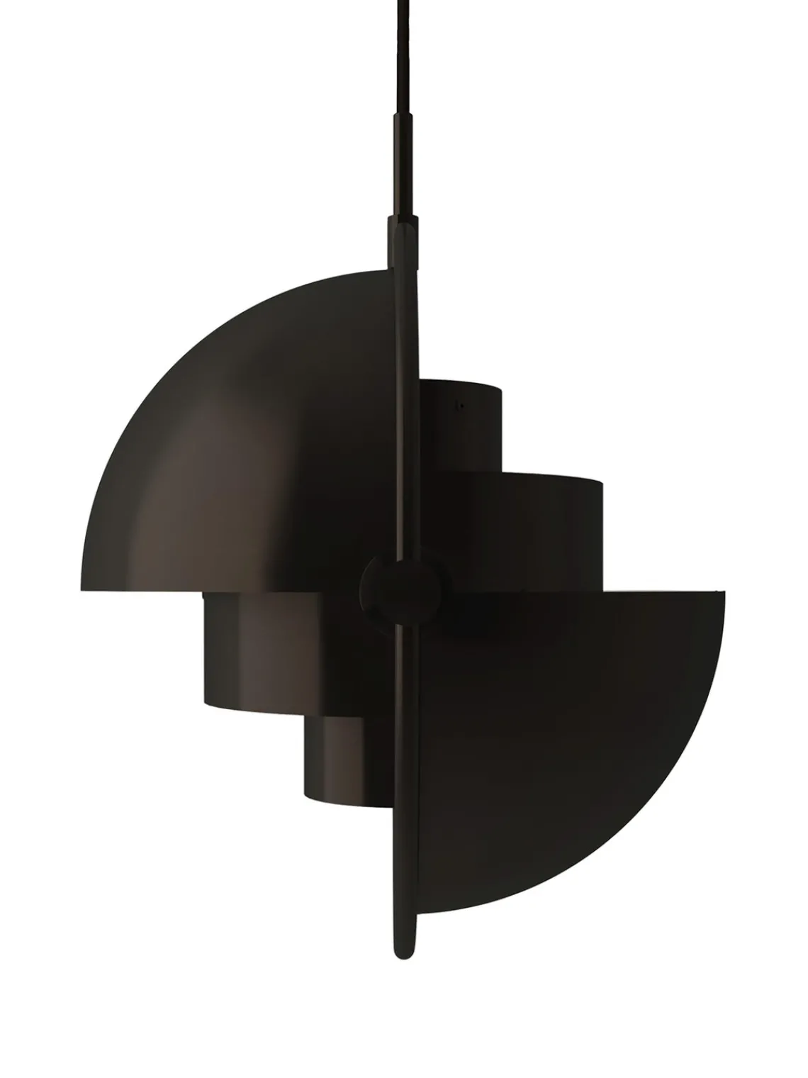 Outlet GUBI Suspension orientable Multi-Lite, tailles variées Noir, mat
