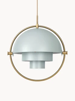 Fashion GUBI Suspension orientable Multi-Lite Bleu ciel mat, doré haute brillance
