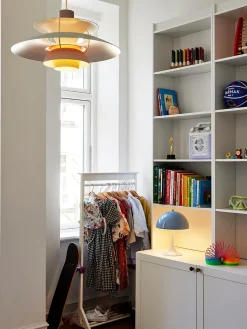 Best Louis Poulsen Suspension PH 5 Lavande, bleu ciel, rose pâle, jaune pâle