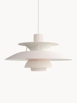 Hot Louis Poulsen Suspension PH 5 Rose pâle, blanc