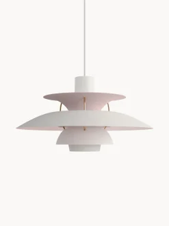 Clearance Louis Poulsen Suspension PH 5 Anniversary Edition Rose pâle, blanc, doré