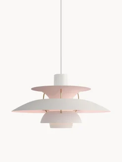 Clearance Louis Poulsen Suspension PH 5 Anniversary Edition Rose pâle, blanc, doré