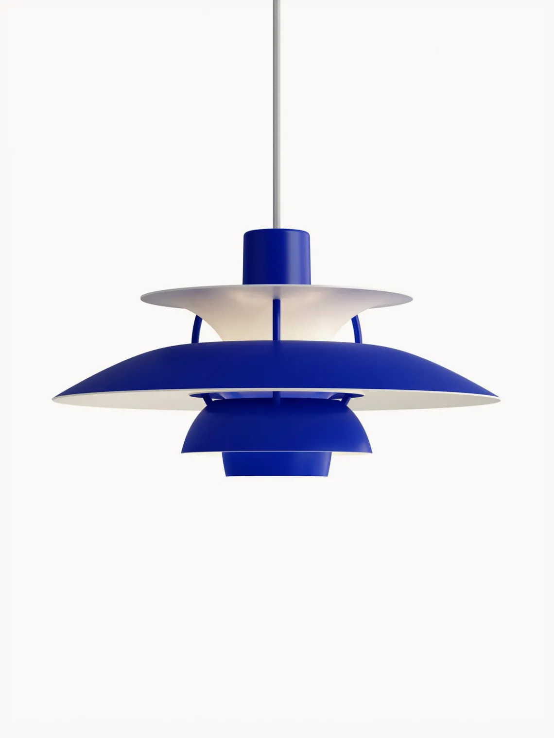 Clearance Louis Poulsen Suspension PH 5 Mini Bleu roi