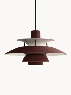 Fashion Louis Poulsen Suspension PH 5 Mini Lie de vin, blanc