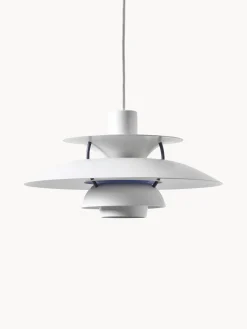 Fashion Louis Poulsen Suspension PH 5 Mini Blanc, bleu roi