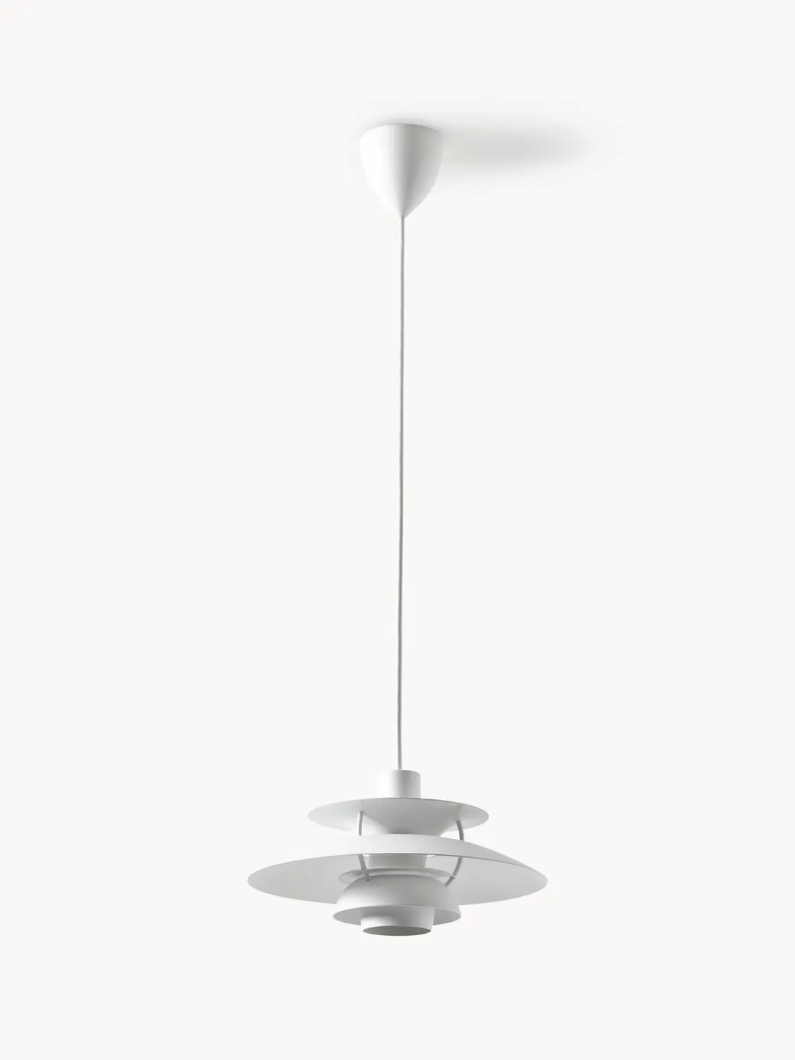 Fashion Louis Poulsen Suspension PH 5 Mini Blanc