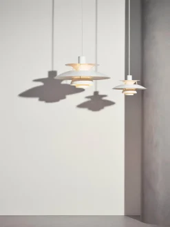 Fashion Louis Poulsen Suspension PH 5 Mini Blanc