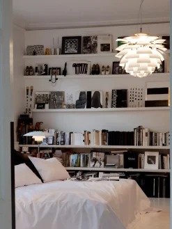 Fashion Louis Poulsen Suspension PH Artichoke, haut. 58 cm Blanc